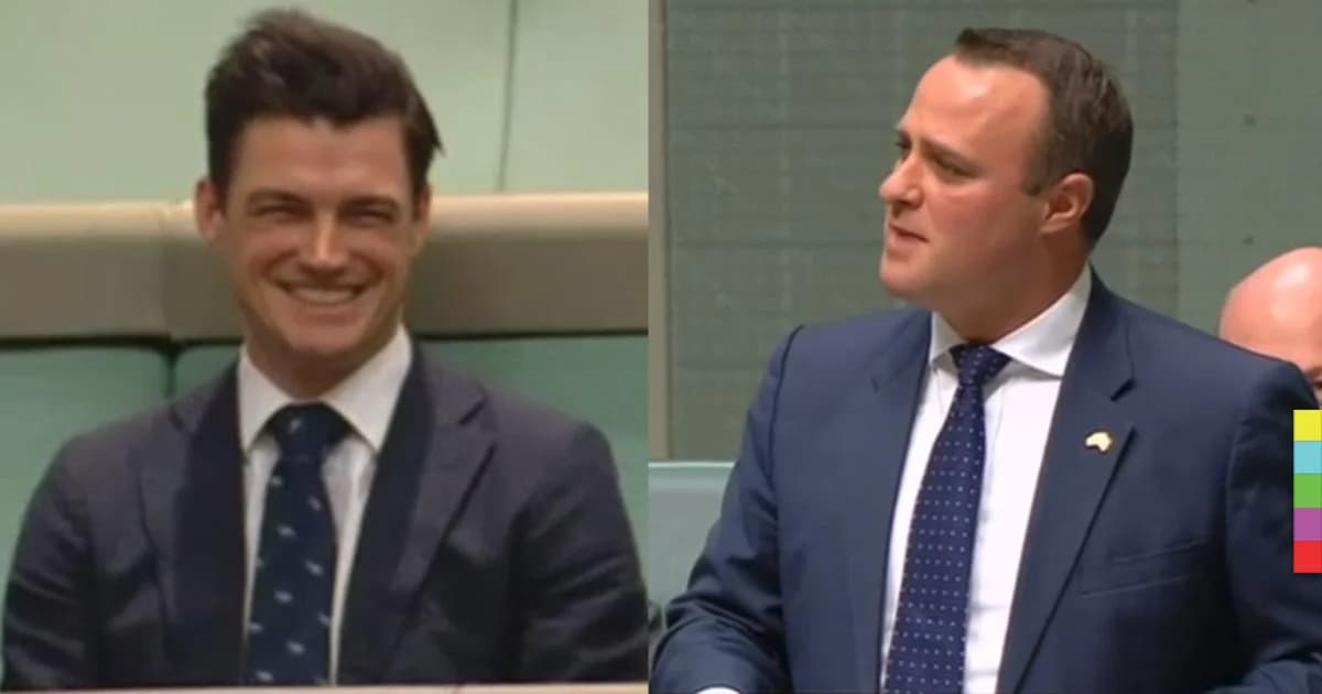 ส.ส.คู่รักเพศเดียวกันชาวออสเตรเลีย ขอแฟนหนุ่มแต่งงานกลางรัฐสภา