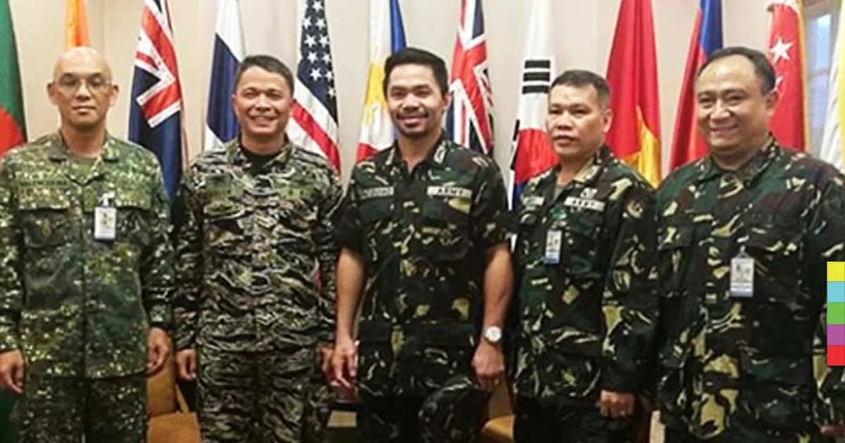 “ปาเกียว” ยอดมวยโลกติดยศ “พันเอก” ที่บ้านเกิด