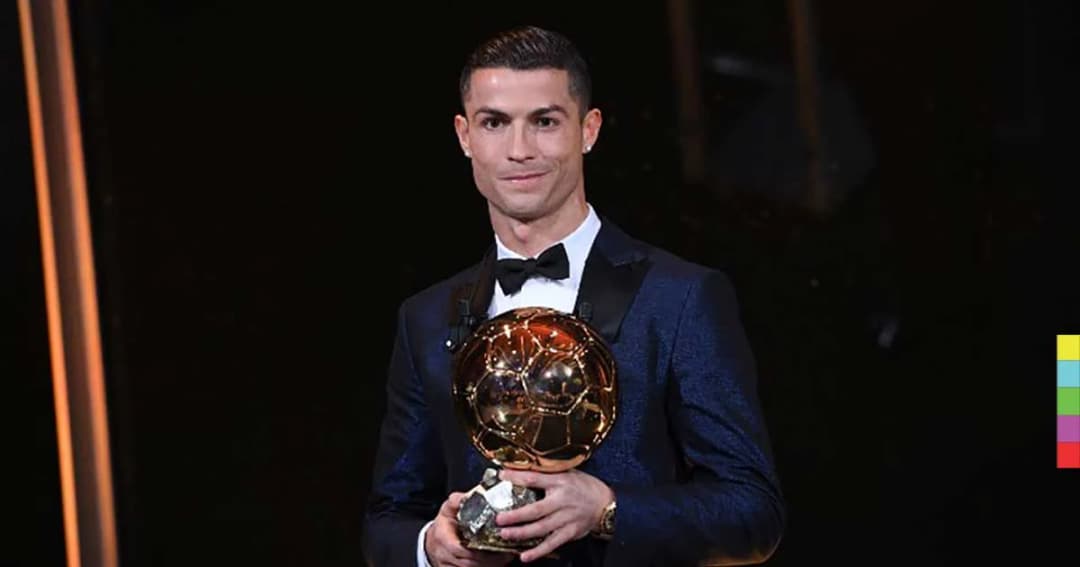 “โรนัลโด” คว้าบัลลงดอร์สมัยที่ 5 เท่า “เมสซี”