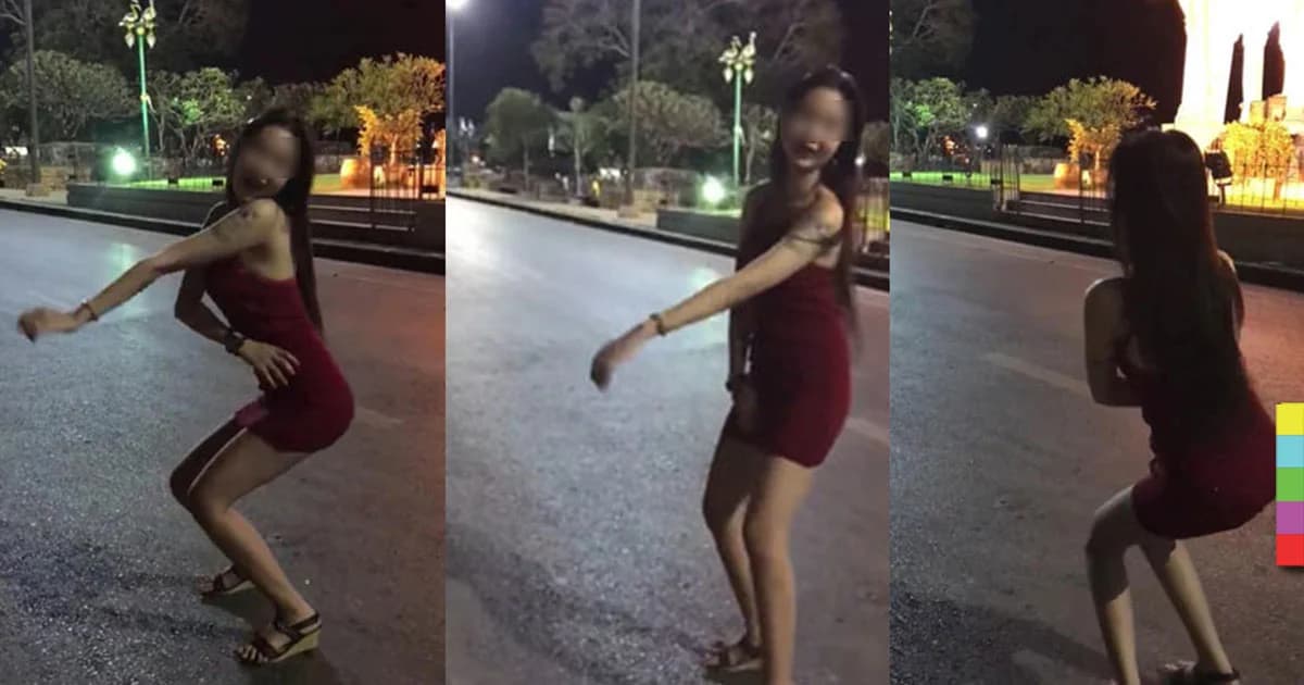 วิจารณ์หนัก ! สาวเต้นยั่วหน้าศาลหลักเมืองชัยนาท