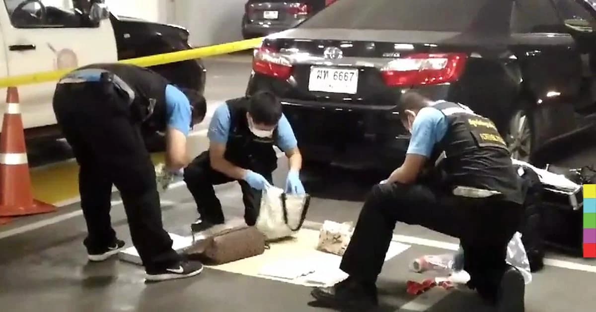 สาวใหญ่เครียด กระโดดลานจอดรถห้างดัง 11 ชั้นดับ ทิ้ง จม. “ฝากดูแลอาม่าด้วย”