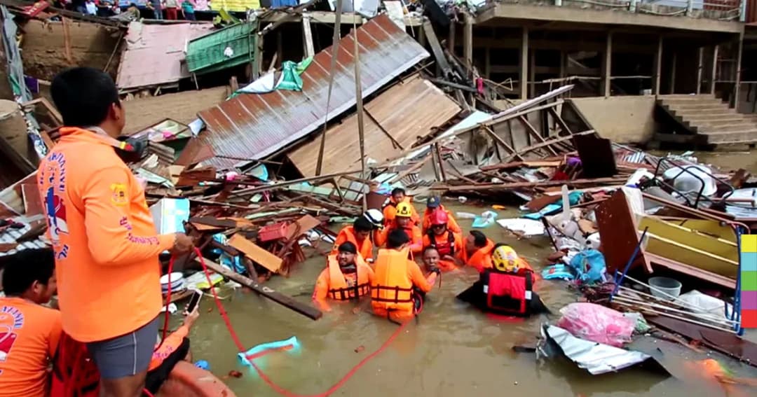 พบแล้ว ! ร่างผู้เสียชีวิต เหตุตลิ่งแม่น้ำเจ้าพระยาทรุด