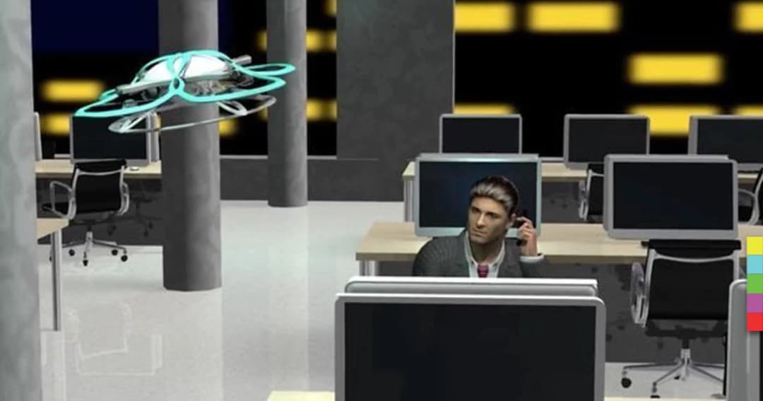 บริษัทญี่ปุ่นมีแผนใช้ “โดรน” บินกดดัน ไล่พนักงานหวังทำโอทีให้รีบกลับบ้าน