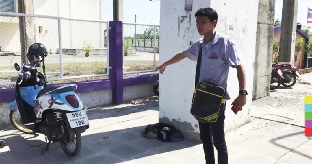 หนุ่มโรงงาน เพิ่งออก จยย.มาได้ 9 วัน ล็อกป้องกันหลายชั้น ยังถูกขโมย