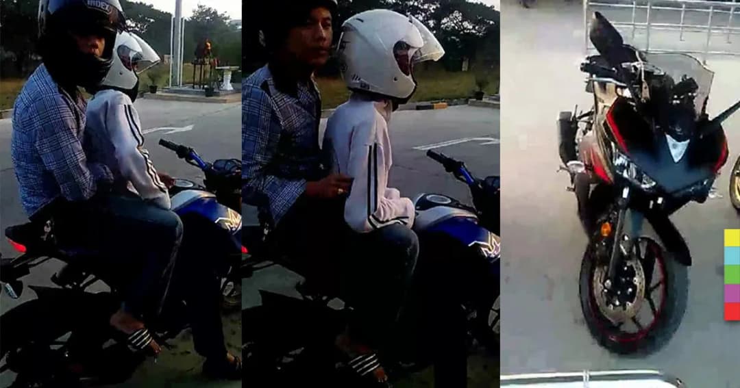 ‘โจรกระจอก’ อ้างเป็นญาติ หวังขโมย จยย. ได้แค่หมวกกันน็อก