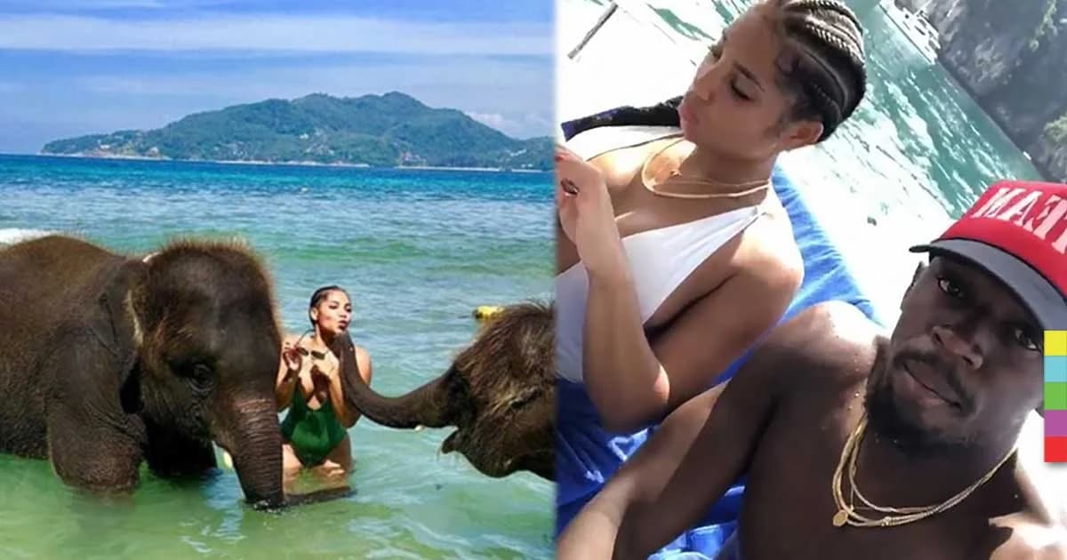 “ยูเซน โบลต์” นักวิ่งแชมป์โลกพร้อมแฟนสาวเยือนไทย