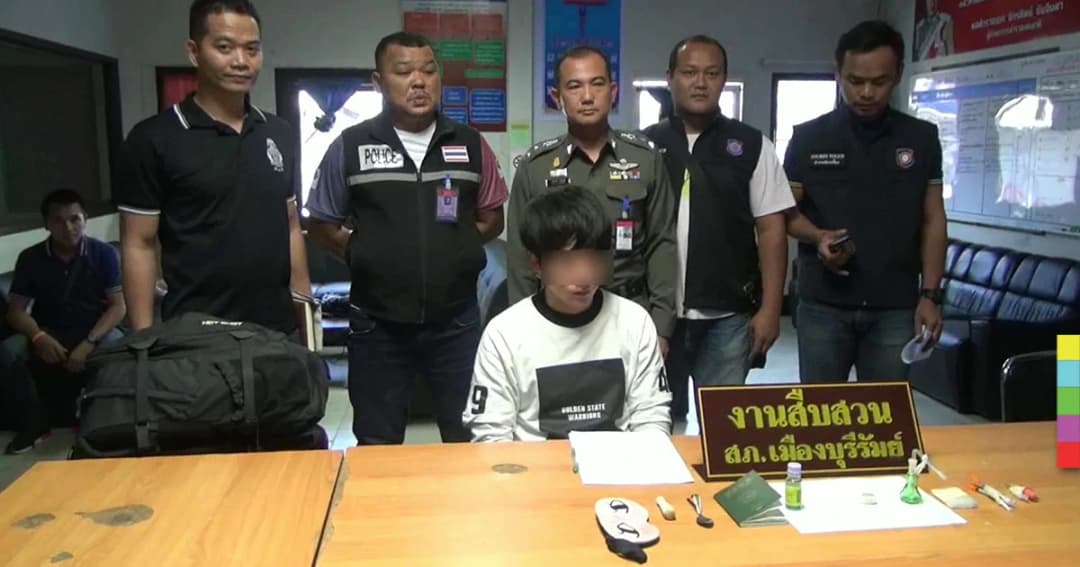 รวบ ‘หนุ่มเกาหลี’ เสพยา-ขู่สาวหลับนอนถ่ายคลิป