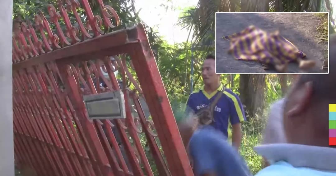 ‘ประตูเหล็กรั้วบ้าน’ ชำรุด ! ล้มทับ ‘คุณตา’ ดับคาที่
