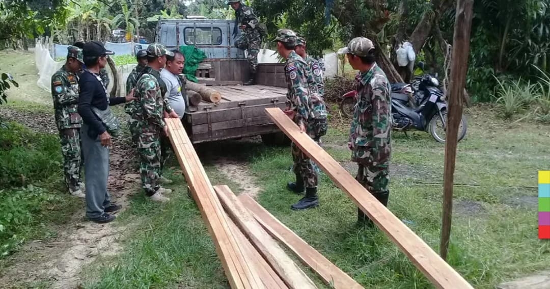 บุกจับ ‘มอดไม้’ ยึดไม้สักแปรรูปเพียบ ที่ จ.ลำพูน