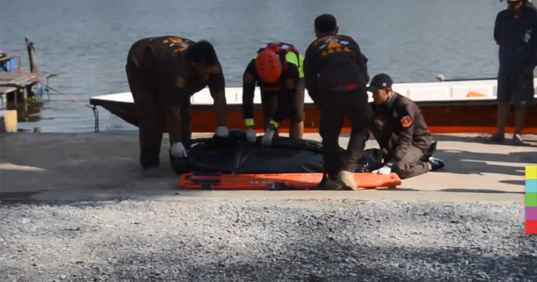 พบแล้ว ! ศพหนุ่มวัย 18 ปี กินเหล้ากับเพื่อนเเล้วท้ากระโดดลงแม่น้ำ ก่อนลอยขึ้นอืด