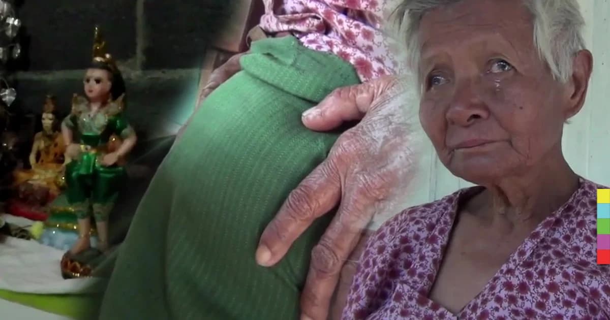 ยายวัย 86 ปี ตั้งท้องแก่นานกว่า 41 ปี เชื่อ 2 ลูกกรอกอาศัยอยู่