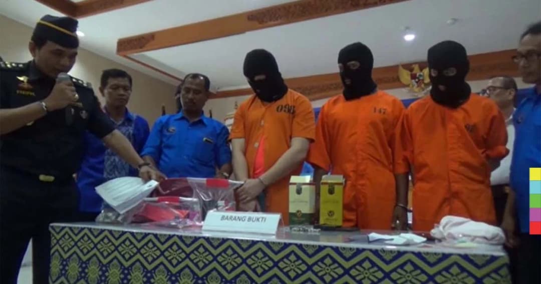 อินโดนีเซียแถลงจับชาวต่างชาติ ลักลอบขนยาเสพติดเข้าประเทศ