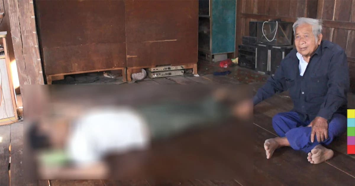 พ่อเข้าไปปลุกลูกชาย ก่อนพบกลายเป็นศพ ท่ามกลางอากาศหนาวเย็น