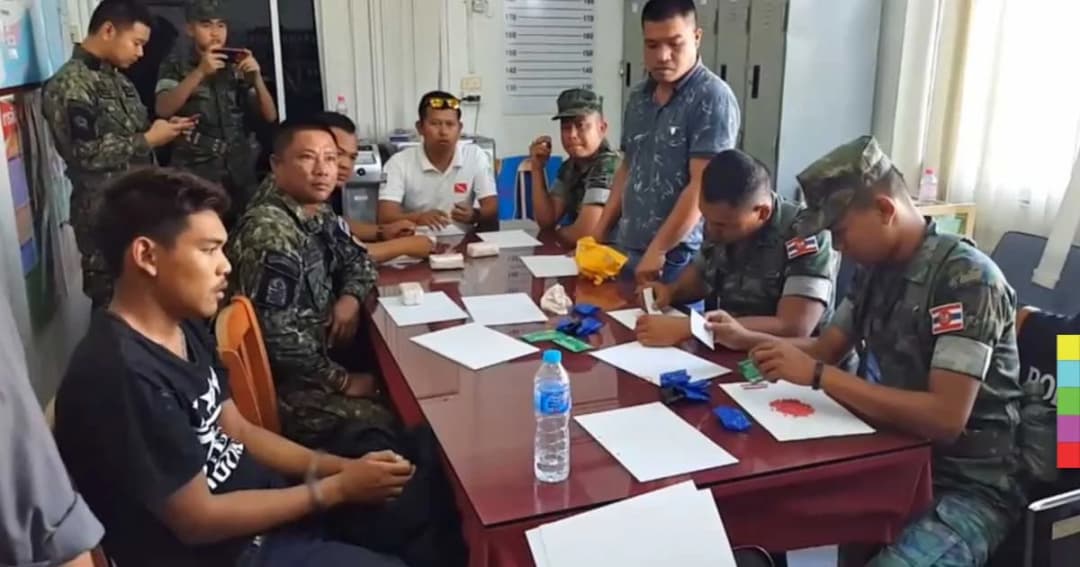 บุกรวบ พนง.บริษัทคาแผนก พร้อมยาบ้ากว่าหมื่นเม็ด