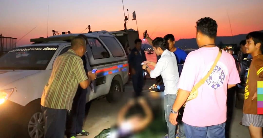 พบศพหนุ่มนิรนาม สักรูปปีศาจที่หน้อก ! คาด เป็นลูกเรือต่างด้าว เมาพลัดตกทะเลดับ