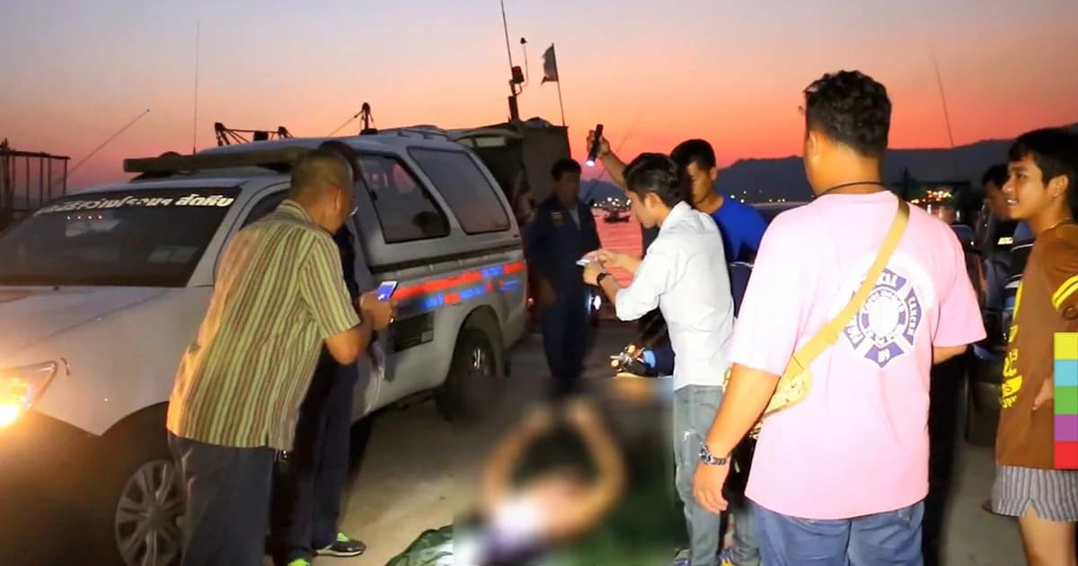 พบศพหนุ่มนิรนาม สักรูปปีศาจที่หน้อก ! คาด เป็นลูกเรือต่างด้าว เมาพลัดตกทะเลดับ