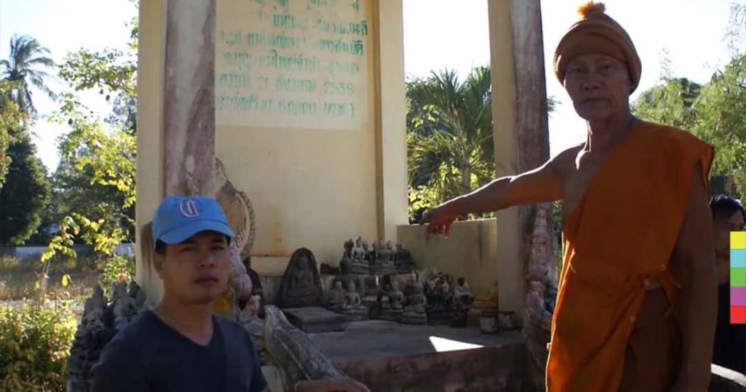 โจรใจบาปย่องกลางดึก ขโมยพระพุทธรูปไม้เก่าอายุกว่า 100 ปี