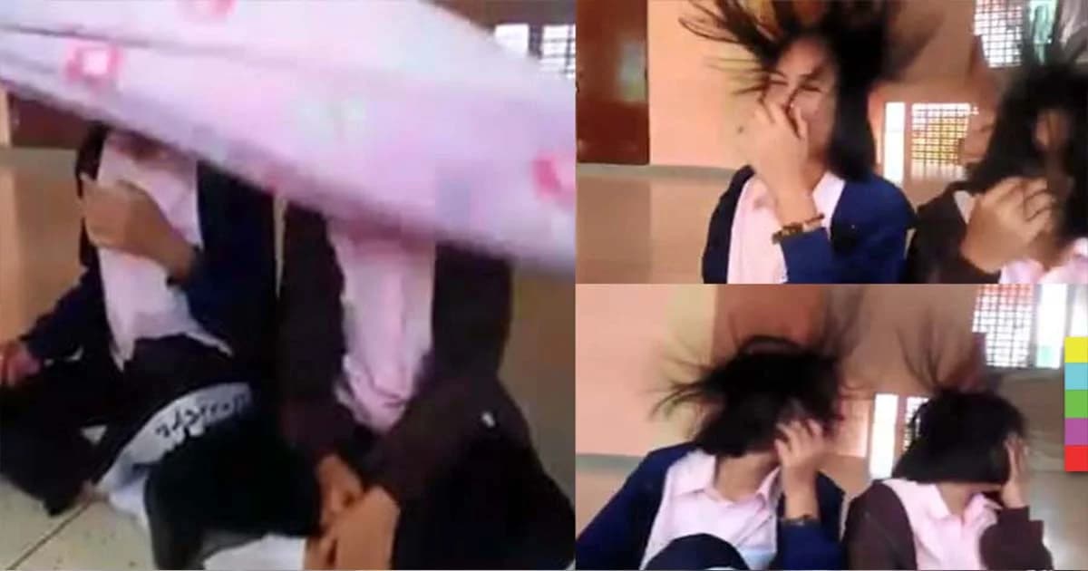 สุดฮา “ไฟฟ้าสถิต” เด็ก นร. เอาผ้าห่มถูหัวเพื่อนจนผมตั้งชี้ฟู