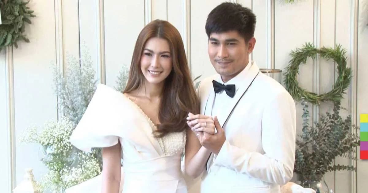 “แก้ม” ควง “หนุ่ม รชต” ฉลองแต่งงานสุดหวาน เล็ง ปั้มทายาททันที