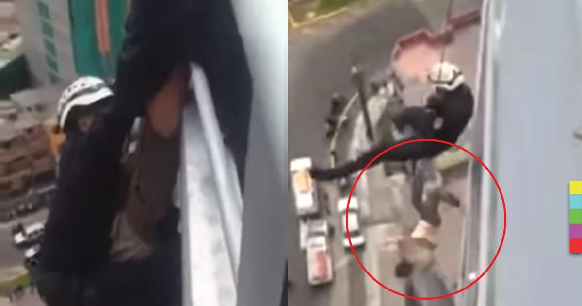 หนุ่มพยายามฆ่าตัวตายพลาดท่า หลุดมือกู้ชีพ ตกตึก 15 ชั้น ดับอนาถ