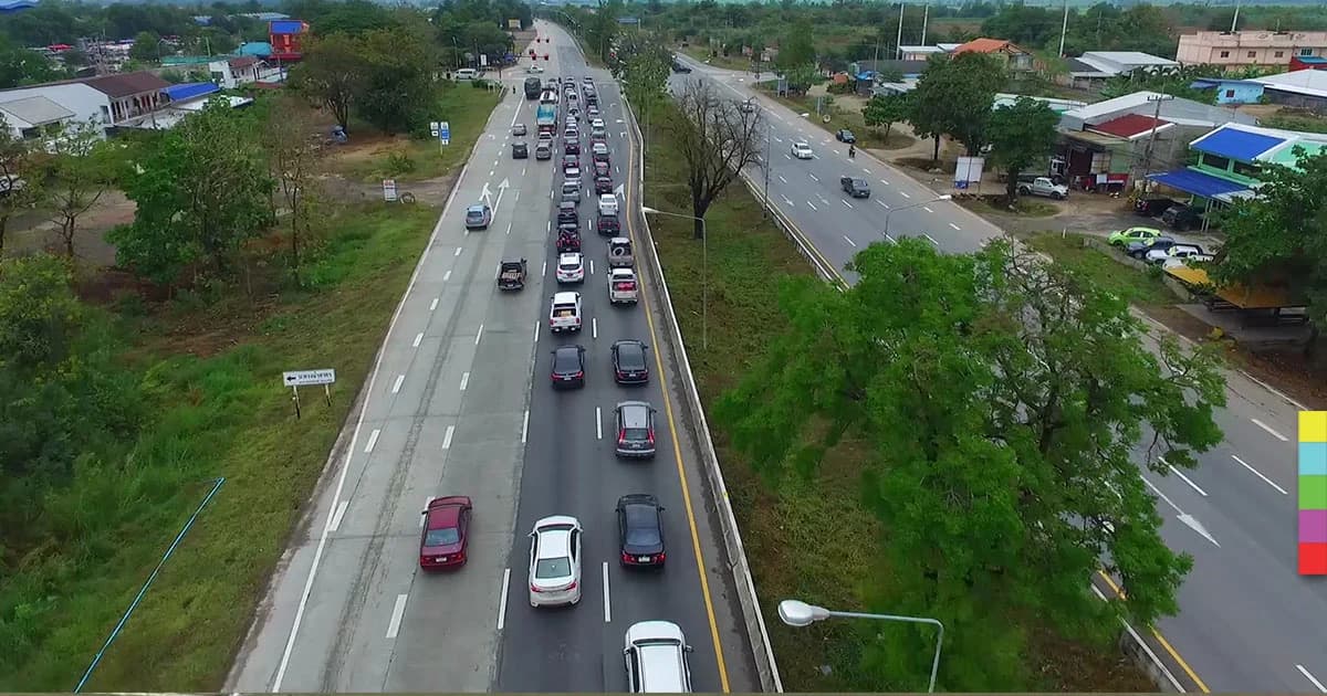 แห่ขึ้นเหนือ ! ถนนสายเอเชีย ขาขึ้นช่วงชัยนาท เริ่มหนาแน่น