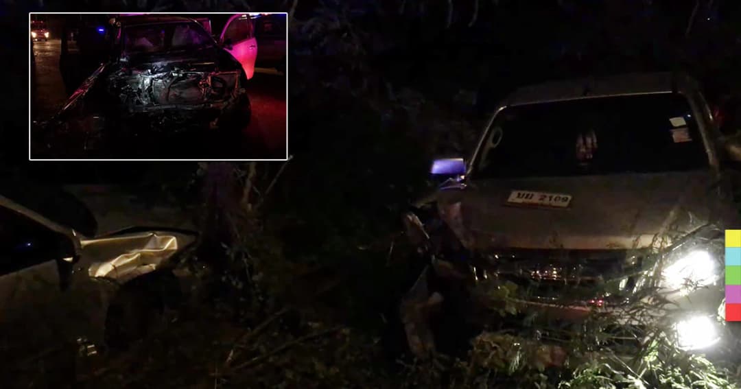 ชนยับ ! รถลื่นเสียหลักชนกัน 10 คันรวด เจ็บ 4 ราย