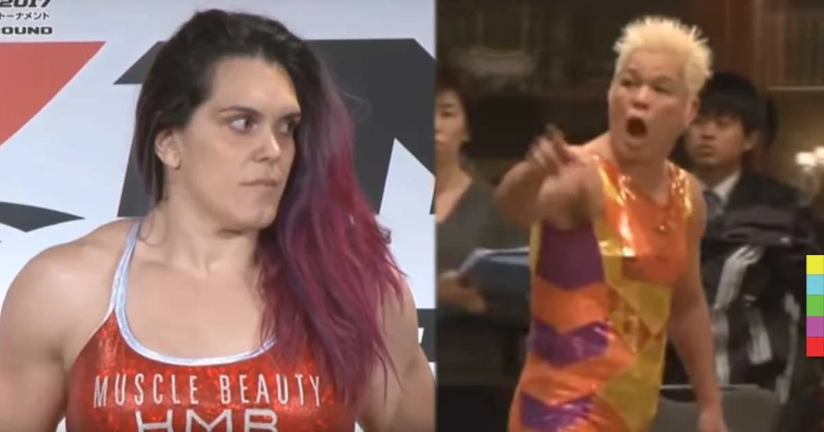 นักมวยปล้ำหญิงวัย 53 เดือดจัด ! คู่ชกชาวบราซิล น้ำหนักเกินพิกัด