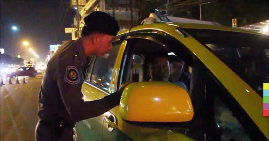 ตร.เมืองพัทยา ตั้งด่านตรวจปีใหม่จับผู้กระทำความผิด เมาแล้วขับ-ยาเสพติด