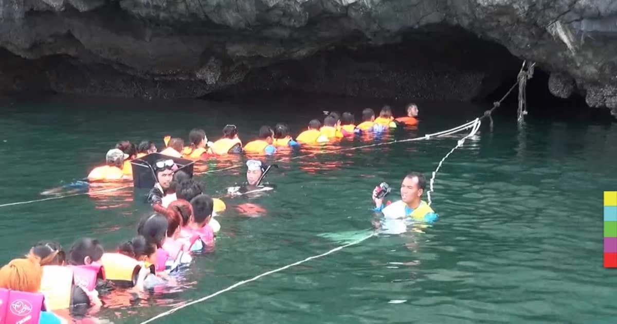 นทท.มากมายแห่เที่ยวทะเลตรัง ส่งท้ายปีเก่าต้อนรับปีใหม่