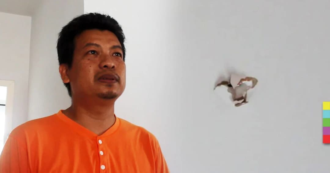 หนุ่มปทุมฯ ขวัญผวา กระสุนปืนตกใส่หลังคาบ้าน กลางดึก