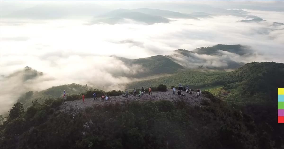 สวยงามเกินบรรยาย ! “กุนุงซิลิปัต” ทะเลหมอก 360 องศา ของอำเภอเบตง