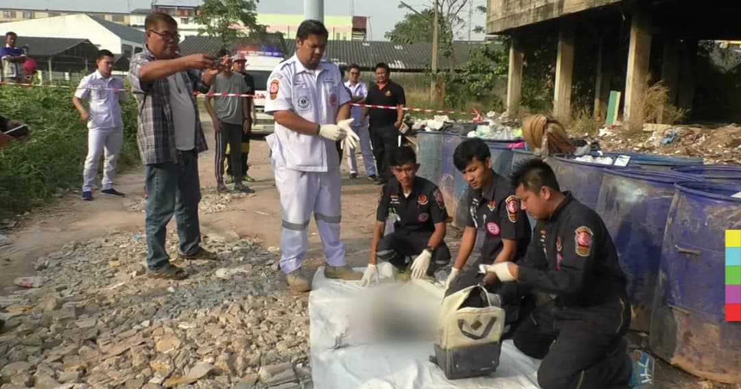 พบศพ ‘ทารกแรกคลอด’ ในถังขยะ คาดแม่ชาวมอญนำมาทิ้ง