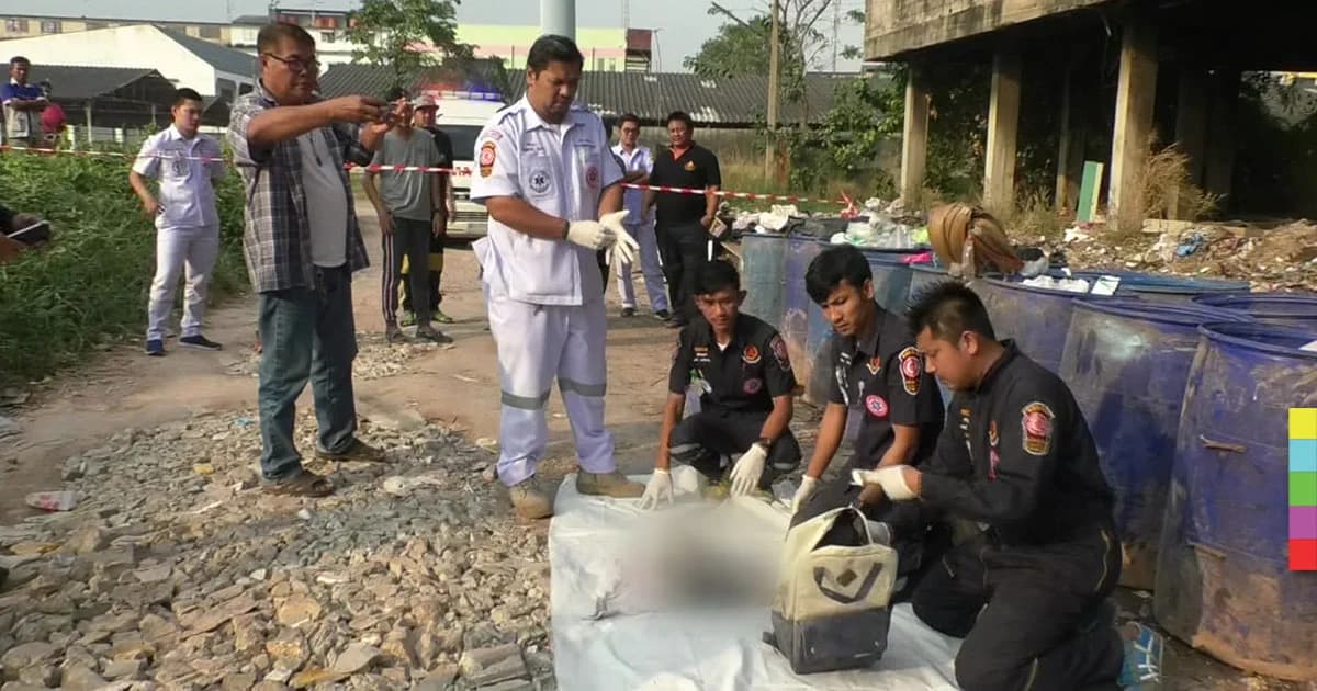 พบศพ ‘ทารกแรกคลอด’ ในถังขยะ คาดแม่ชาวมอญนำมาทิ้ง