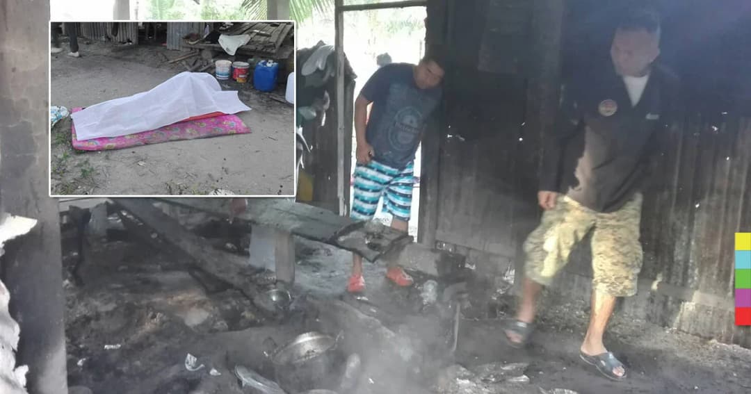 ‘พ่อเฒ่า’ จุดตะเกียงหลับ ไฟคลอกดับคากองเพลิง