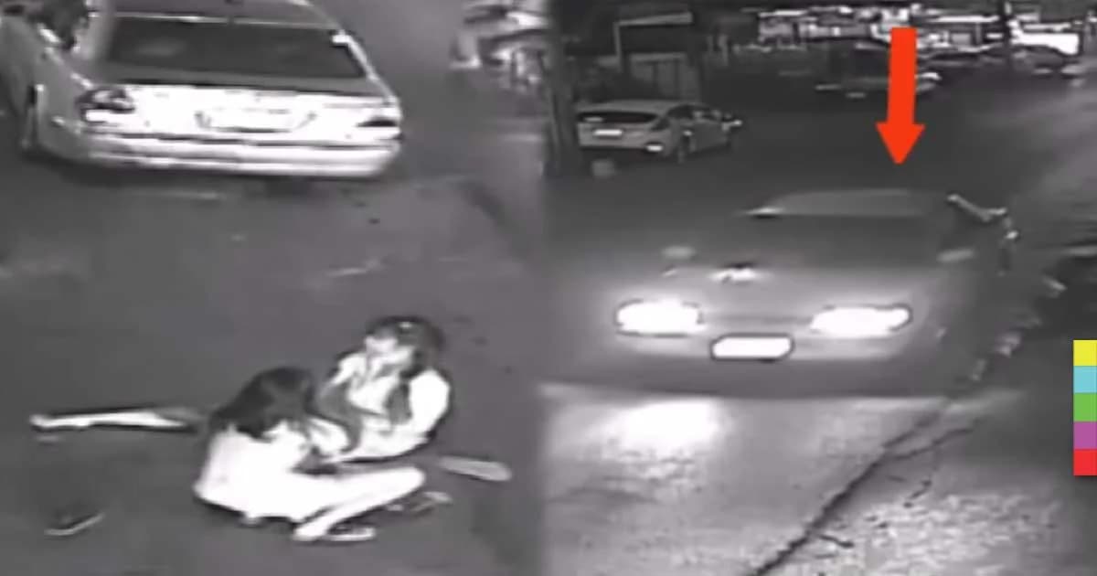 หนุ่มโพสต์คลิปตามหาคนขับรถชนกลุ่มเด็กแล้วหนี มารับผิดชอบ !