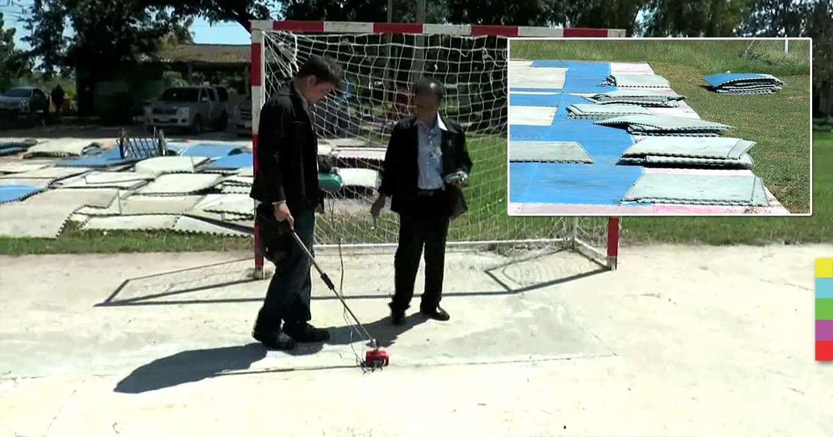 สพฐ.สั่ง 16 รร.โคราช แจ้งความผู้รับเหมา ทุจริตสนามฟุตซอล