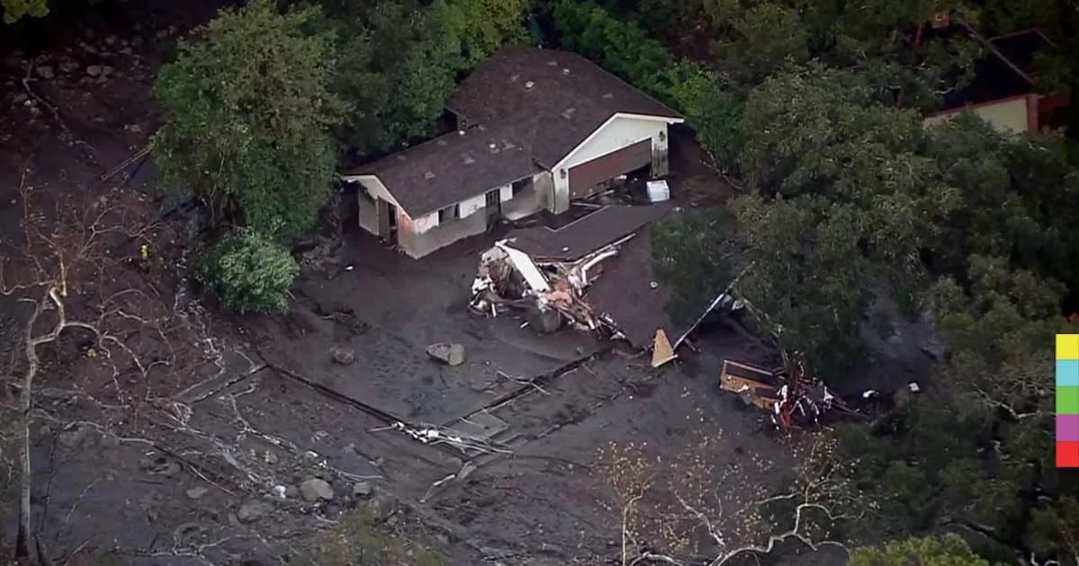 โคลนถล่ม น้ำท่วมเฉียบพลัน ในแคลิฟอร์เนีย เสียชีวิต 13 ราย