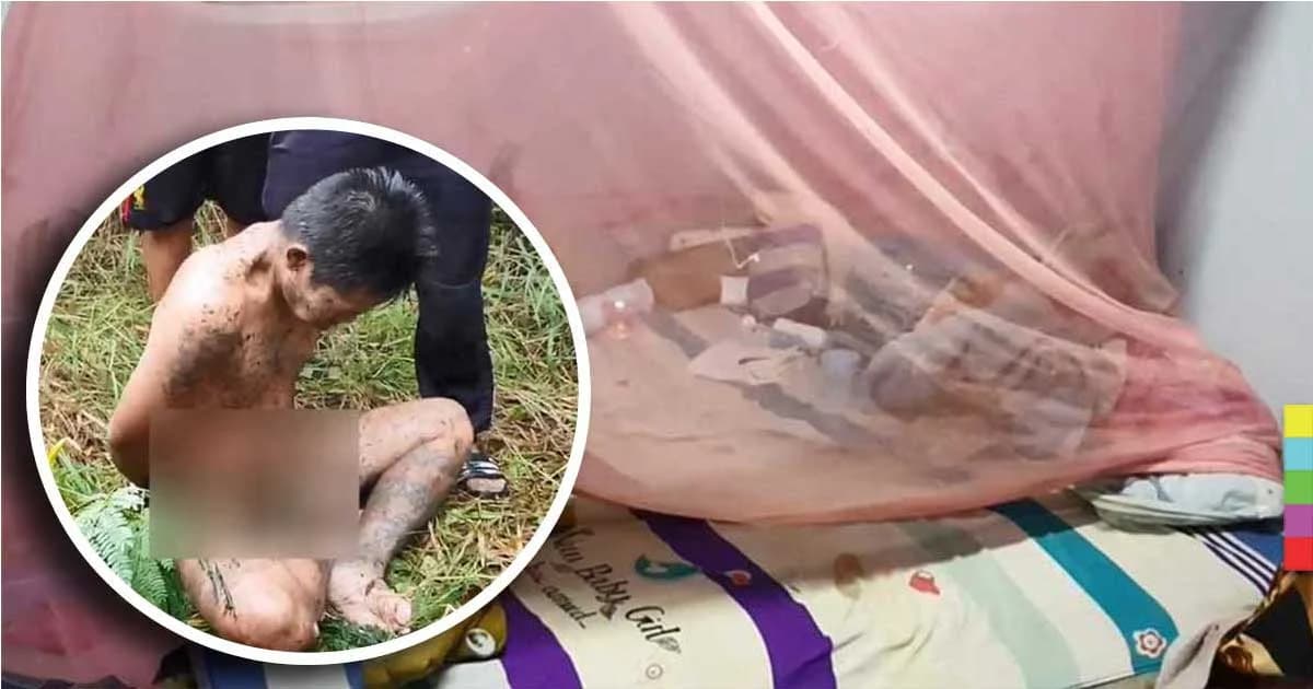 หนุ่มเมากาว บุกห้องหวังข่มขืนแม่ลูกอ่อน ถูกชาวบ้านรุมจับตัวไว้ได้