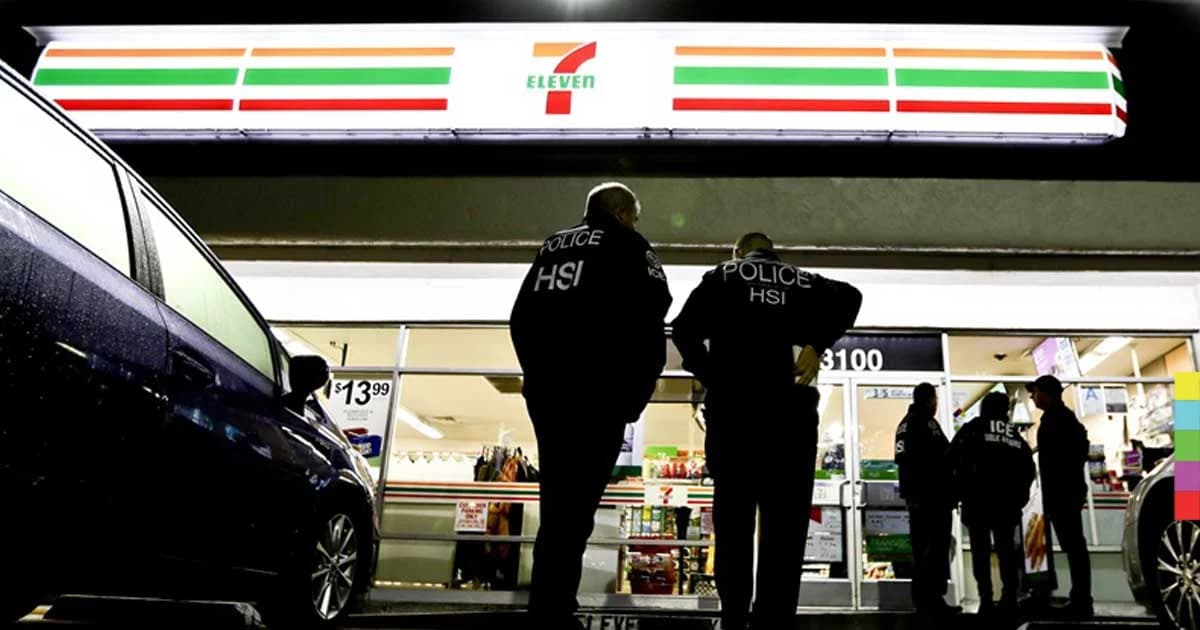 สหรัฐฯ บุก “เซเว่น อีเลฟเว่น” กวาดล้างแรงงานเถื่อน