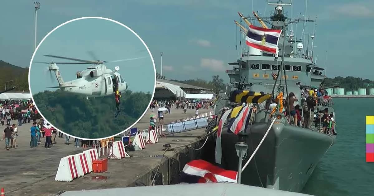 ตื่นตาตื่นใจ ! ภูเก็ตยกทัพการแสดงเอาใจเด็ก สาธิตบินช่วยคนจมน้ำ