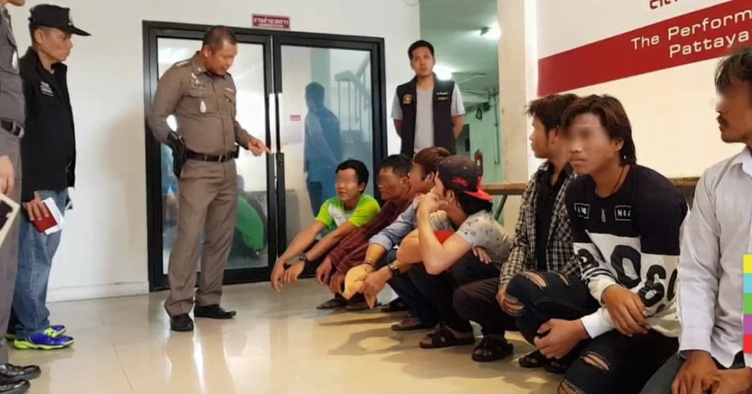 ตร.พัทยาลุยจับต่างด้าว หลบหนีเข้าเมือง