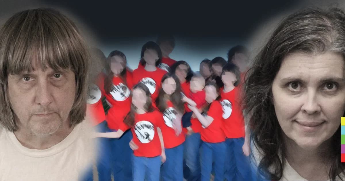 ตำรวจสหรัฐฯ จับพ่อแม่วิปริต ขัง-ล่ามโซ่ลูก 13 คน เจียนตาย