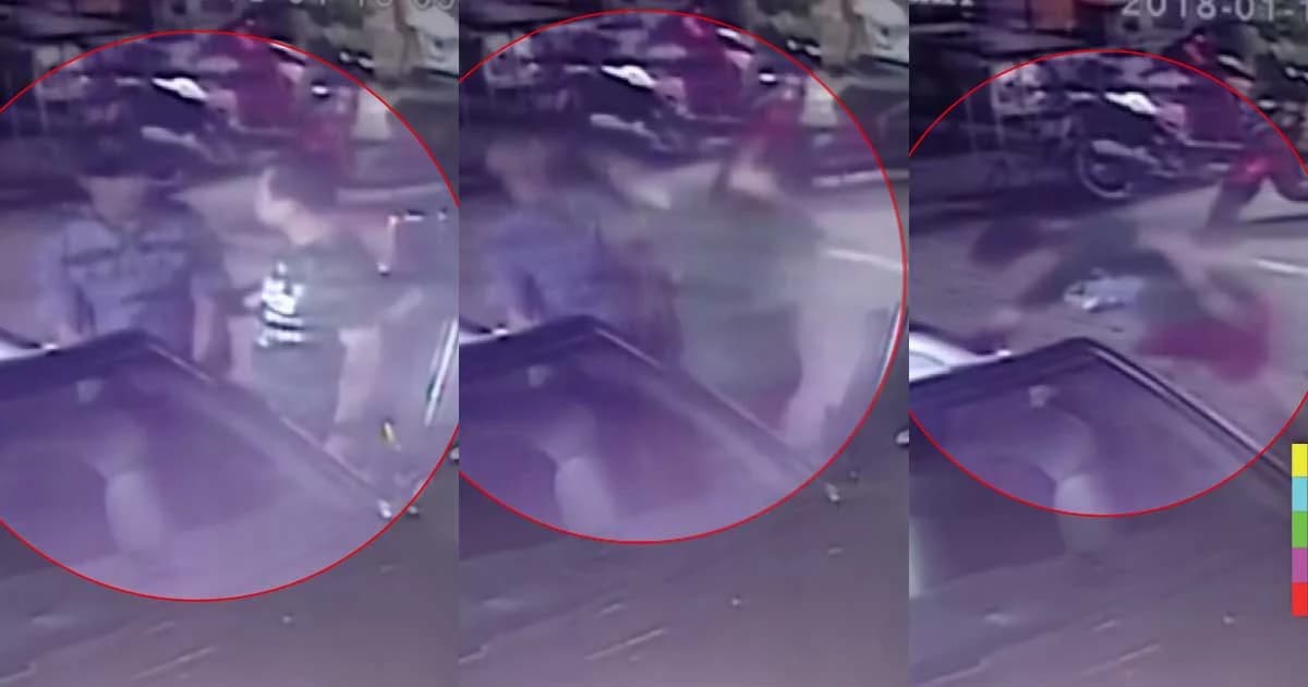 มอบตัวแล้ว! เสี่ยขับเบนซ์ กระทืบ รปภ. สาหัส เหตุไม่พอใจถูกเตือน