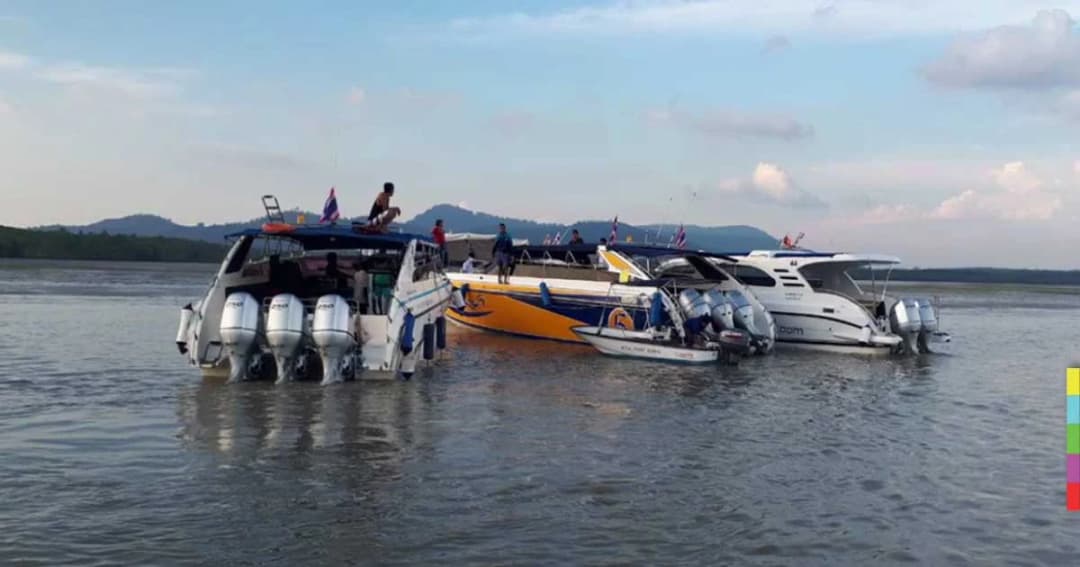 ระทึกอีก! สปีดโบ๊ทภูเก็ตเฉี่ยวชนกันสนั่น บาดเจ็บ 10 ราย