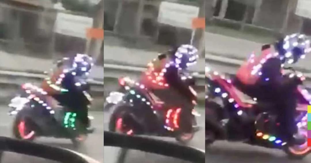 เตือน ! วินมอเตอร์ไซค์ติดไฟเธคกระพริบ เท่ไม่ถูกที่เจอโทษหนักแน่