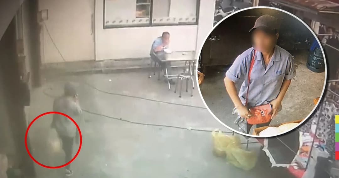 คลิปแฉ ! สาวเมียนมาทำทีซื้อข้าวสารครึ่งโล ก่อนฉกเพิ่ม