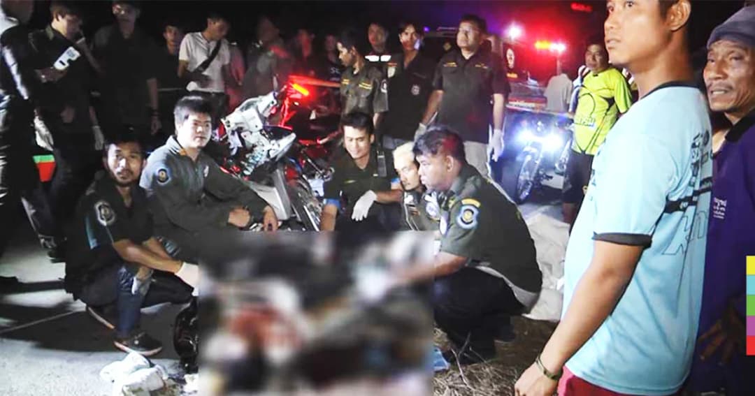 หนุ่มใหญ่ ขี่ จยย.ย้อนศร ประสานงา จยย.นักศึกษาสาวอาชีวะ ดับ 1 เจ็บ 2