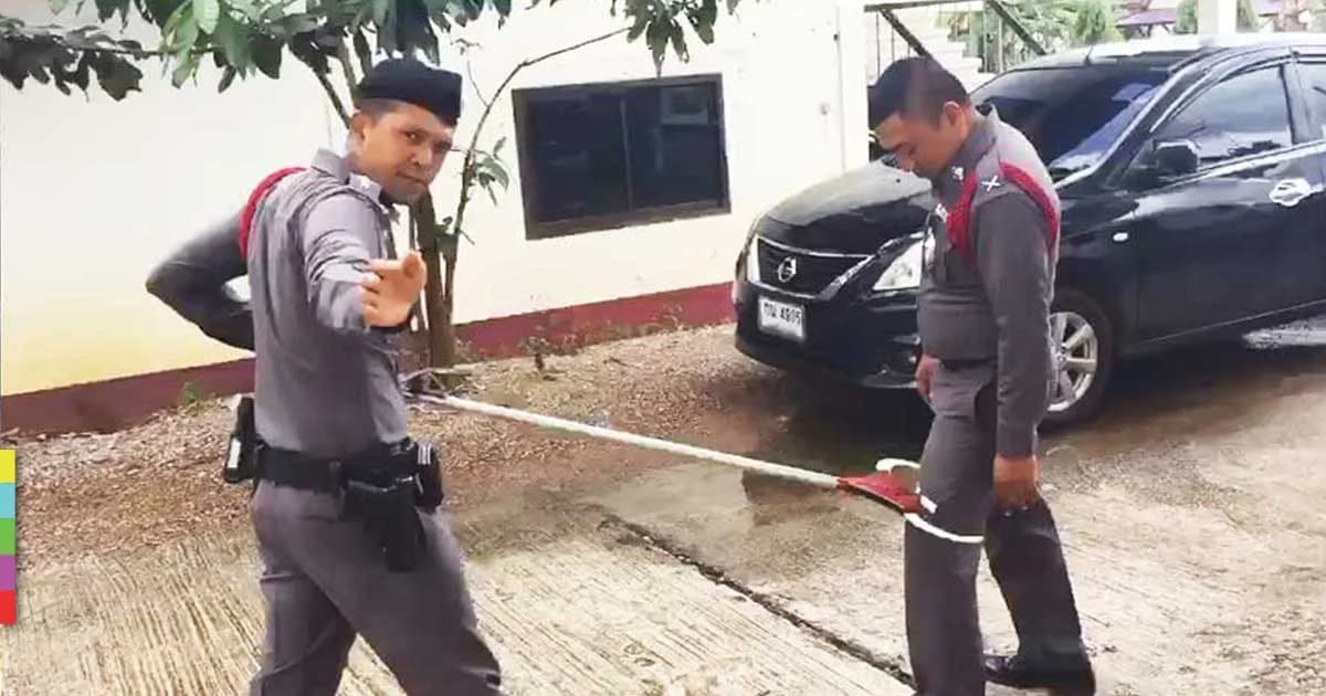 ‘ตำรวจไทย’ คิดค้นอุปกรณ์สุดล้ำ ใช้จับคนร้าย