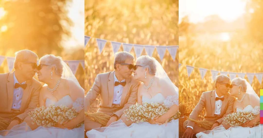 หลานชายจัดให้ ! “ตา-ยาย” สุดชิค ควงถ่ายพรีเวดดิ้ง หลังอยู่กันมา 60 ปี