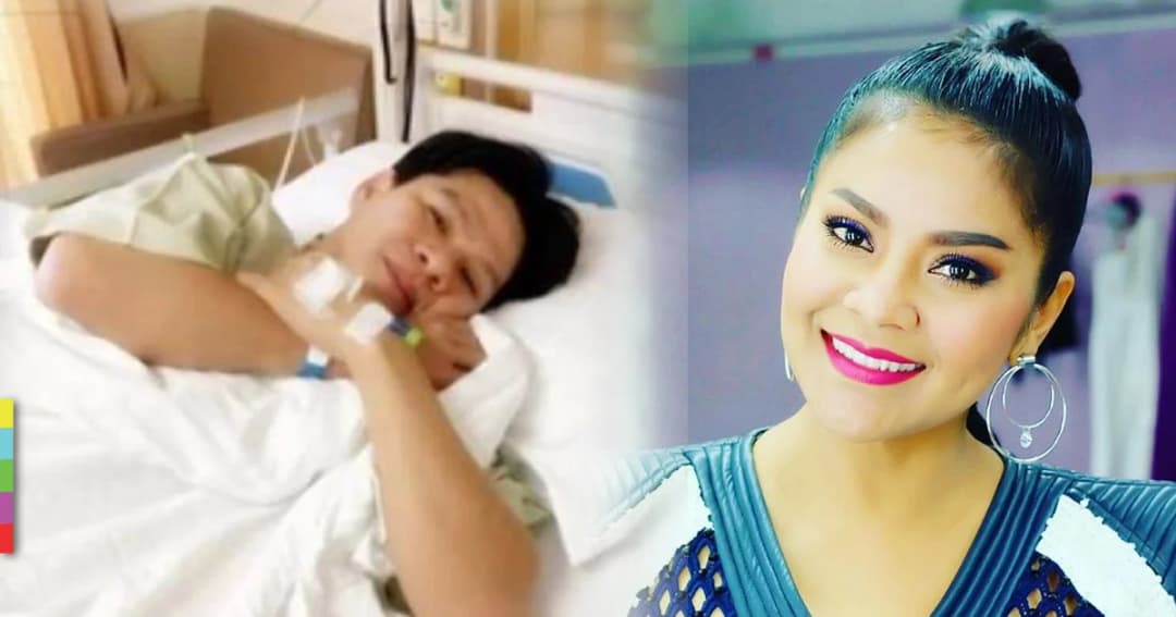 “ตั๊ก ศิริพร” โพสต์แจงสามี “นุ้ย เชิญยิ้ม” ป่วยอัมพฤกษ์ เป็นข่าวลือ